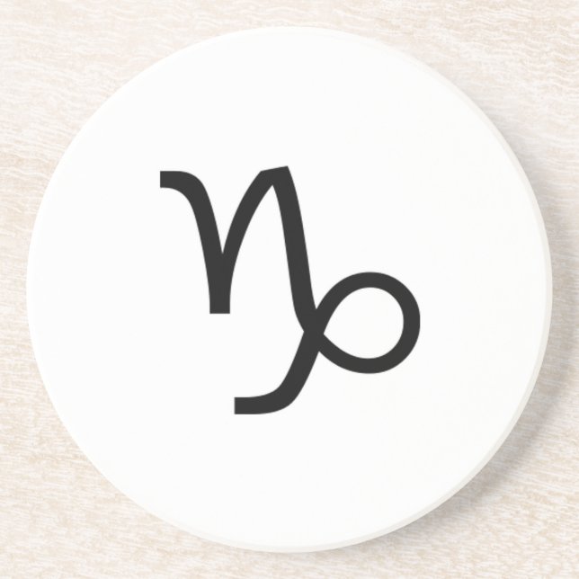 Dessous De Verre En Grès Capricorne (Devant)