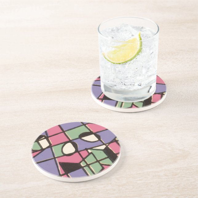 Dessous De Verre En Grès Caroleurs (Côté)
