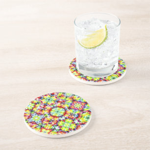 Dessous De Verre En Grès Carrelage méditerranéen, Carreaux d'encre d'alcool