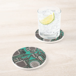Dessous De Verre En Grès Carte