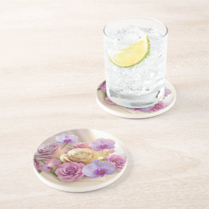 Dessous De Verre En Grès Carte de voeux 3D Splendor Springtime avec Dew-Kis