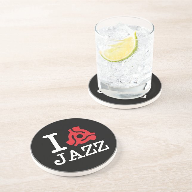 Dessous De Verre En Grès Carte I 45 Jazz (Côté)