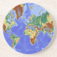 Carte mondiale géographique internationale