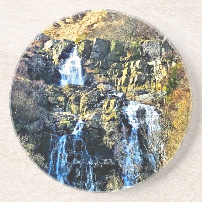 DESSOUS DE VERRE EN GRÈS CASCADE (Devant)