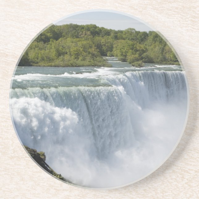 Dessous De Verre En Grès Cascade du Niagara (Devant)