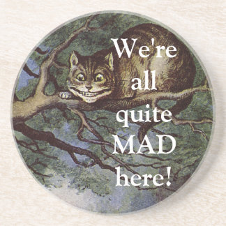 Dessous De Verre En Grès CAT de Cheshire nous sommes tout le tout à fait