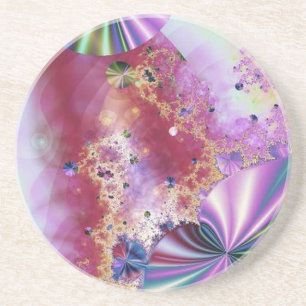 Dessous De Verre En Grès CD Rainbow