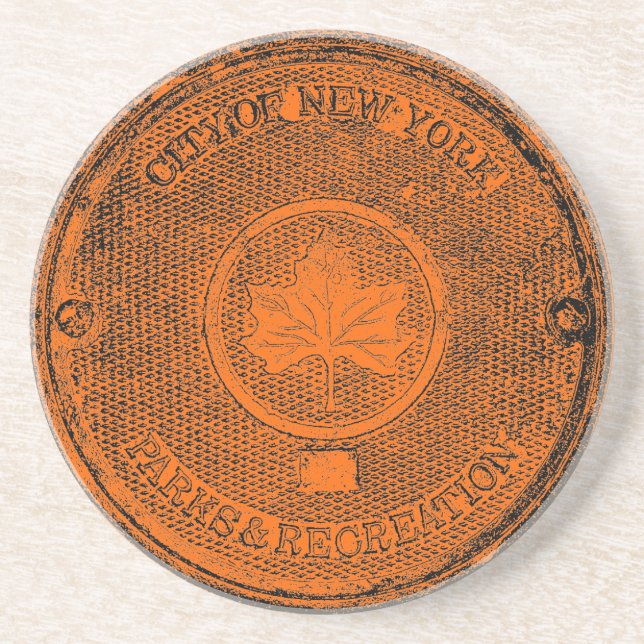 Dessous De Verre En Grès Central Park NYC (Devant)