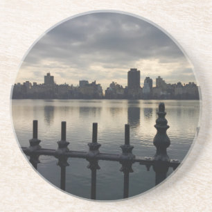 Dessous De Verre En Grès Central Park Réservoir New York City Sunrise NYC