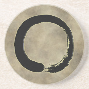 DESSOUS DE VERRE EN GRÈS CERCLE ZEN