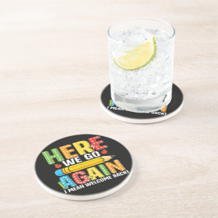Dessous De Verre En Grès C'est reparti pour un tour, je veux dire, bienvenu