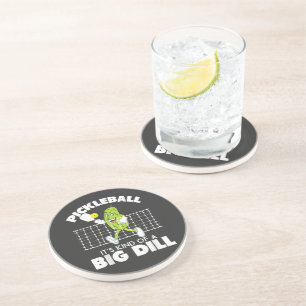 Dessous De Verre En Grès C'est un peu une grosse affaire - Une pagaie de pi