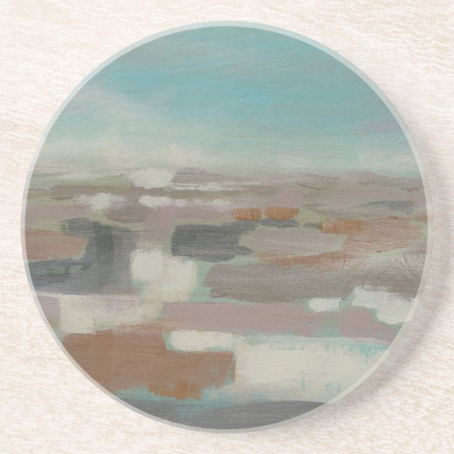 Dessous De Verre En Grès Champ Sky II (Devant)