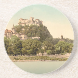 Dessous De Verre En Grès Château III, Salzbourg, Autriche de Hohensalzburg