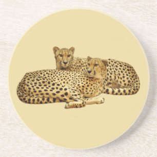 Dessous De Verre En Grès Cheetahs