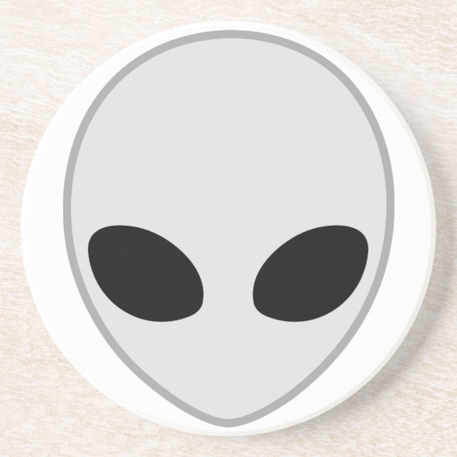 Dessous De Verre En Grès Chef Alien (Devant)
