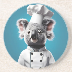 Dessous De Verre En Grès Chef Koala