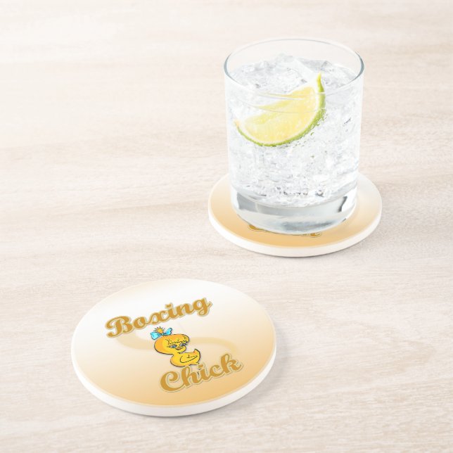 Dessous De Verre En Grès Chick en boîte (Côté)