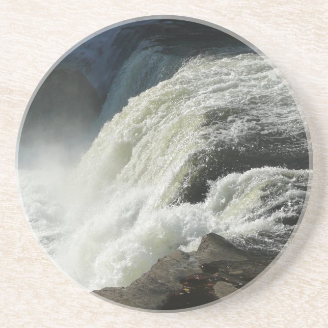 Dessous De Verre En Grès Chutes d'Ohiopyle en Pennsylvanie (Devant)