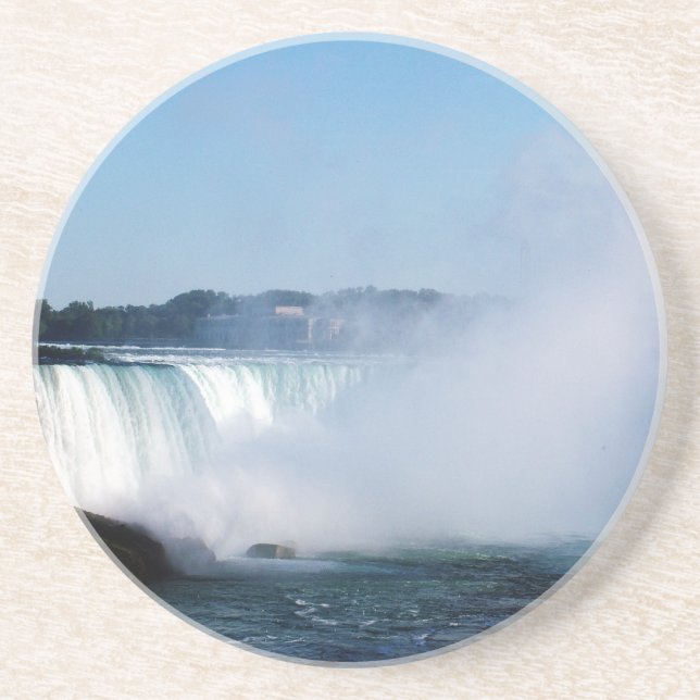 Dessous De Verre En Grès Chutes du Niagara (Devant)
