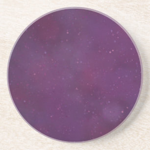 Dessous De Verre En Grès Ciel d'étoile violette