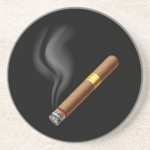 Dessous De Verre En Grès Cigare de combustion lente d'OPUS
