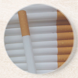 Dessous De Verre En Grès Cigarettes Fumeurs amusants Arrière - plan