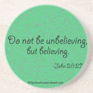 Dessous De Verre En Grès Citations religieuses