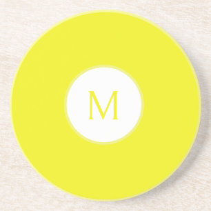 Dessous De Verre En Grès Citron