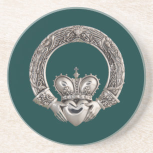 Dessous De Verre En Grès Claddagh