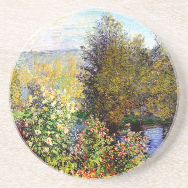 Dessous De Verre En Grès Claude Monet A (Devant)