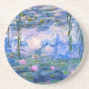 Dessous De Verre En Grès Claude Monet Water Lillies 1919