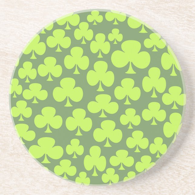 Dessous De Verre En Grès Clover (Devant)
