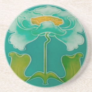 Dessous De Verre En Grès coaster Sand stone Coaster Art Nouveau