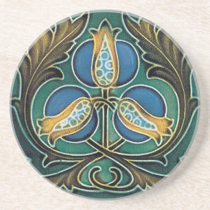 Dessous De Verre En Grès coaster Sand stone Coaster Art Nouveau