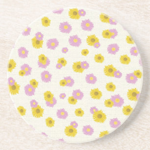 Dessous De Verre En Grès Coaster Tournesol