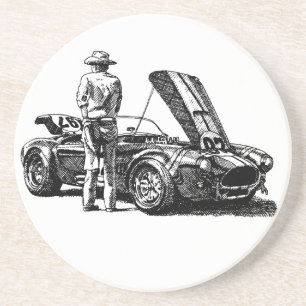 Dessous De Verre En Grès Cobra
