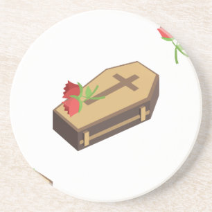 Dessous De Verre En Grès coffin emojis