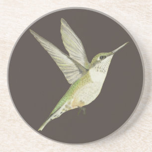 Dessous De Verre En Grès Colibri
