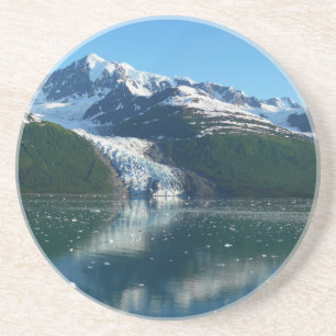 Dessous De Verre En Grès College Fjord II Belle photographie d'Alaska