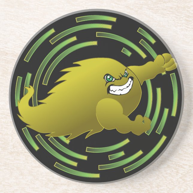 Dessous De Verre En Grès Coloma Comets #4 (Devant)