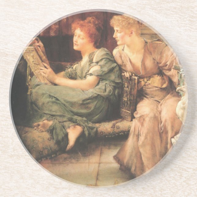 Dessous De Verre En Grès Comparaisons par Lawrence Alma-Tadema (Devant)