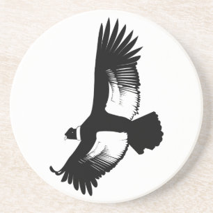 Dessous De Verre En Grès Condor andin volant