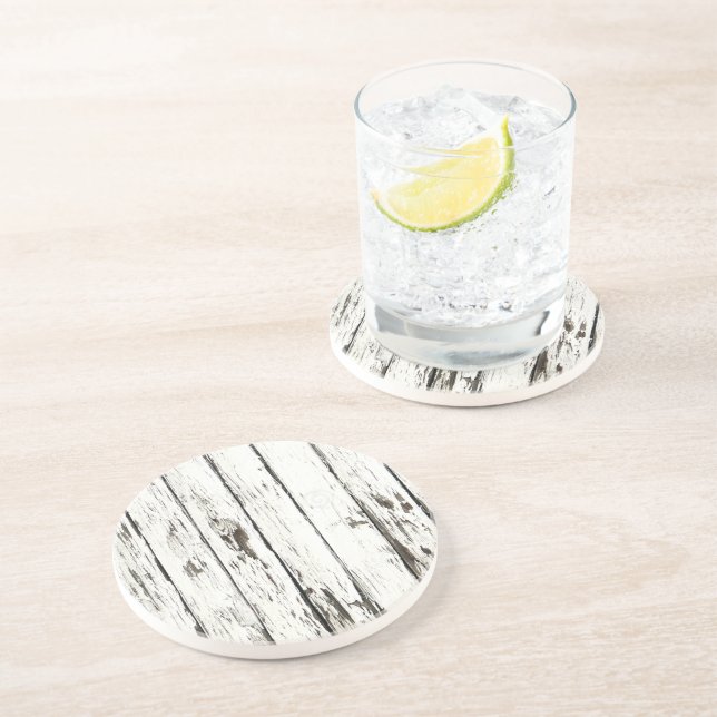 Dessous De Verre En Grès Conseil patiné chic minable (Côté)