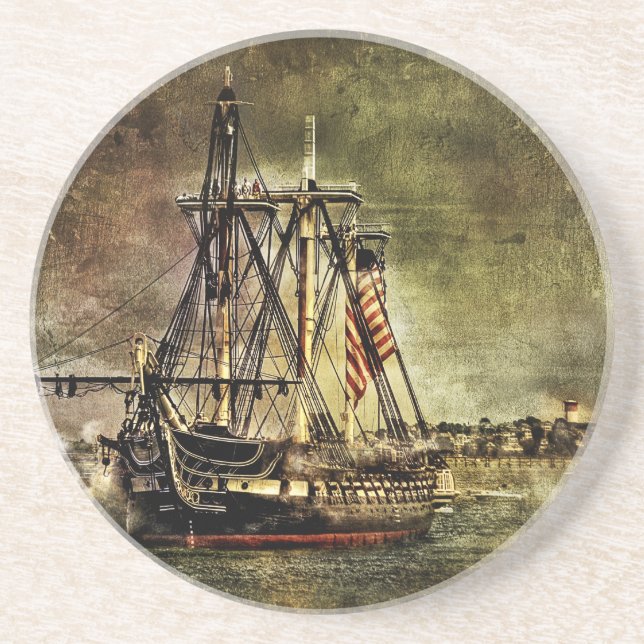 Dessous De Verre En Grès Constitution d'USS (Devant)