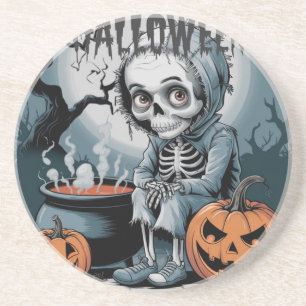 Dessous De Verre En Grès Correctif citrouille