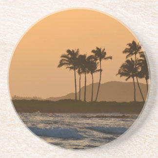 Dessous De Verre En Grès Coucher de soleil sur Kauai