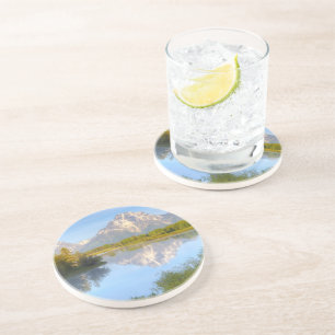 Dessous De Verre En Grès Courbure d'Oxbow