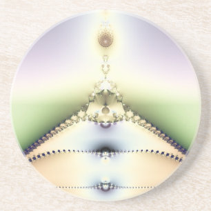Dessous De Verre En Grès Couronne