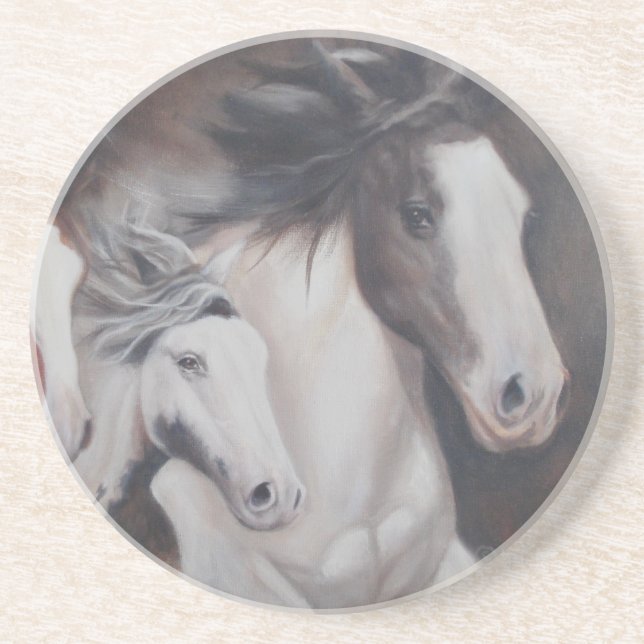 Dessous De Verre En Grès Course II de gitan (Devant)